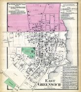 Greenwich Town East, Rhode Island State Atlas 1870
